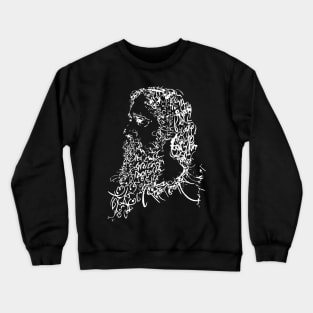 Rabindranath Tagore - Bengali Typography Crewneck Sweatshirt